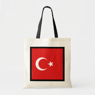 Türkei Flaggenbehälter Tragetasche