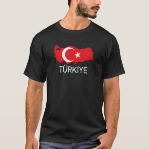Türkei Flaggendesign, türkische Flagge, Türkei Kar T-Shirt