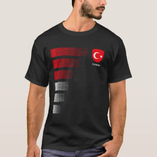 Türkei Flaggenemblem Türkischer Stolz Herkunft Erb T-Shirt