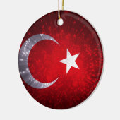 Türkei Flaggenfeuer Keramikornament (Links)