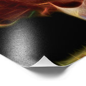 Türkei Fraktal Fotodruck (Ecke)