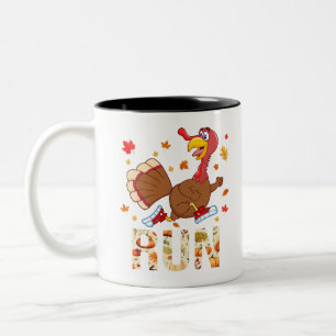 Türkei führt Kostüm-Erntedank durch Tro Zweifarbige Tasse