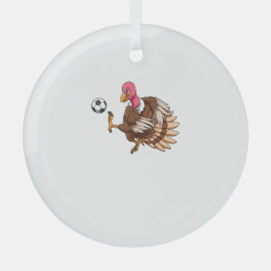 Türkei Fußball Erntedank Türkei Fußball spielen T Ornament Aus Glas