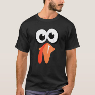 Türkei Gesicht Erntedank Kostüm Albern Familienpil T-Shirt