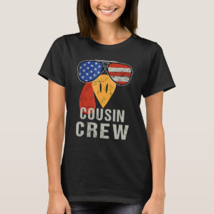 Türkei Gesicht mit Sonnenbrille Cousin Crew Türkei T-Shirt