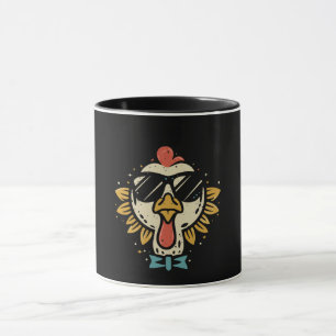 Türkei Gesicht Sonnenbrille Funny Turkey Schatten Tasse