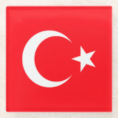 Türkei Glasuntersetzer (Vorderseite)