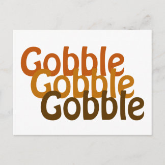 Türkei Gobble Postkarte