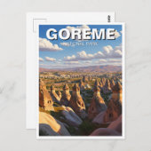 Türkei Goreme National Park Cappadocia Postkarte (Vorne/Hinten)