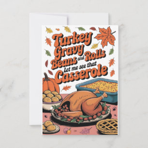 Türkei Gravy Bohnen und Rollen Ließ mir sehen, das