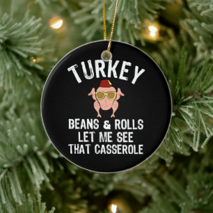 Türkei Gravy Bohnen und Rollen Ließ mir sehen, das Keramik Ornament