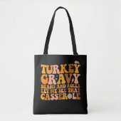 Türkei Gravy Bohnen und Rollen Ließ mir sehen, das Tasche (Vorderseite)