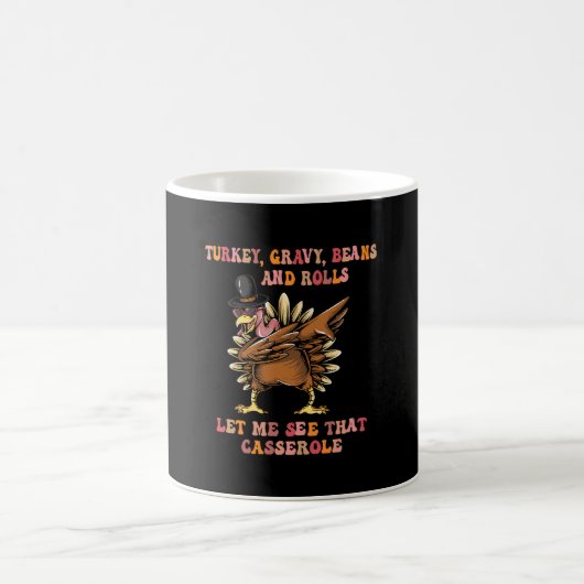 Türkei Gravy Bohnen und Rolls Gelassen Kaffeetasse (Mittel)
