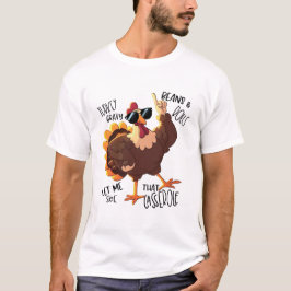 Türkei Gravy Bohnen und Rolls Gelassen sehen T-Shirt