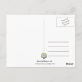 TÜRKEI - Grüner Tile - Vielen Dank Postkarte (Rückseite)