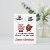 Türkei & Ham Postkarte (Stehend Vorderseite)