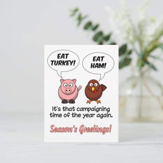 Türkei & Ham Postkarte (Stehend Vorderseite)