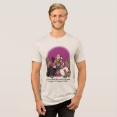 Türkei Hochzeit von Männern Tri-Blend Shirt (Vorderseite voll)