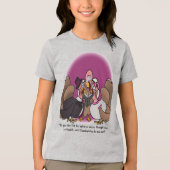 Türkei Hochzeitjunge Tri-Blend Shirt (Vorderseite)