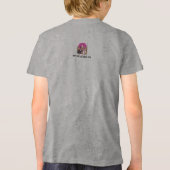 Türkei Hochzeitjunge Tri-Blend Shirt (Rückseite)