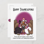 Türkei Hochzeitstag Postkarte (Vorne/Hinten)