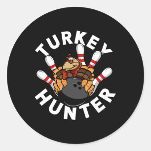 Türkei Hunter Bowling Runder Aufkleber
