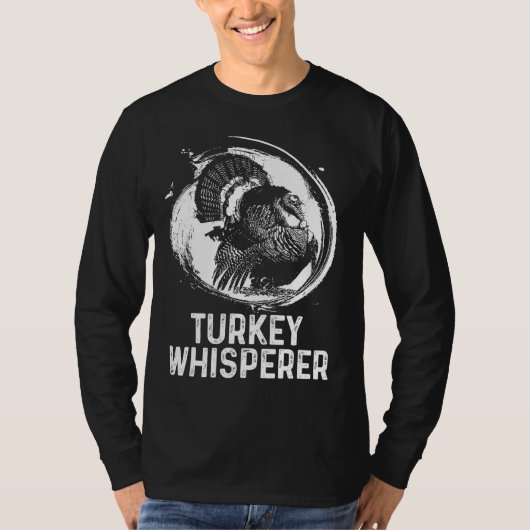 Türkei Hunter I bin ein Trkei Whisperer Jagen T-Shirt (Vorderseite)