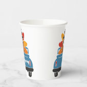 Türkei im Erntedank eines Autos Pappbecher (Links)