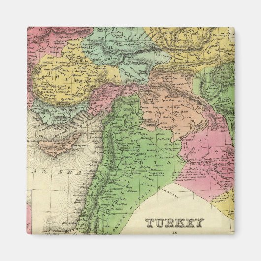 Türkei in Asien 2 Magnet (Vorne)