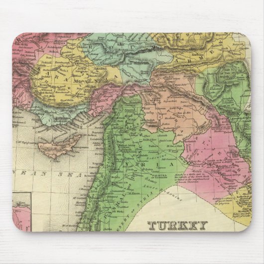 Türkei in Asien 2 Mousepad (Vorne)
