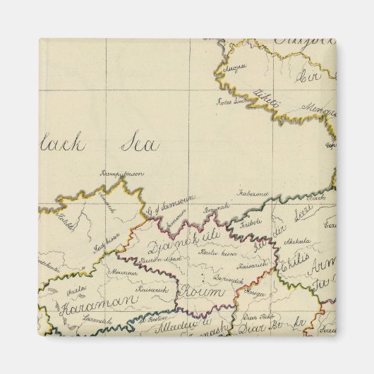 Türkei in Asien 3 Magnet (Vorne)