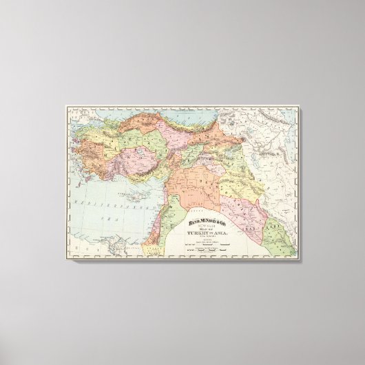 Türkei in Asien 4 Leinwanddruck (Vorderseite)