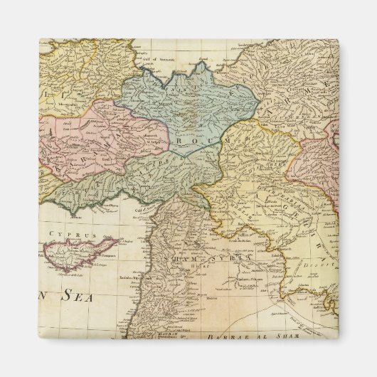Türkei in Asien Magnet (Vorne)