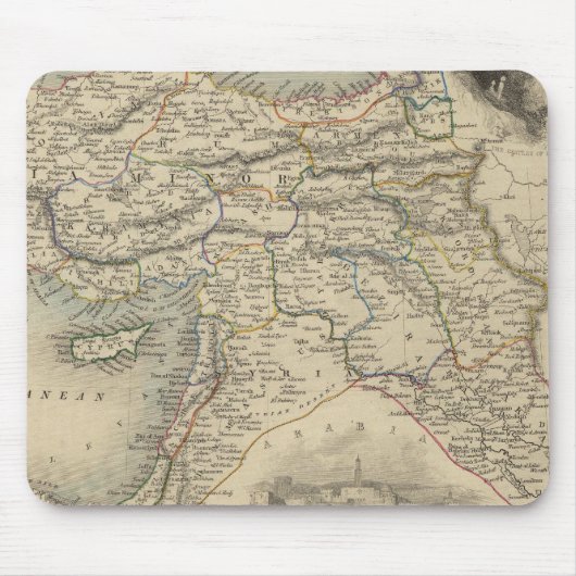 Türkei in Asien Mousepad (Vorne)