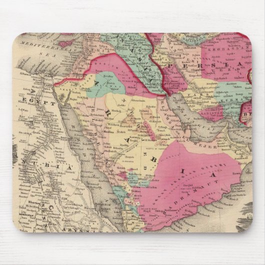 Türkei in Asien Persien Arabien Mousepad (Vorne)