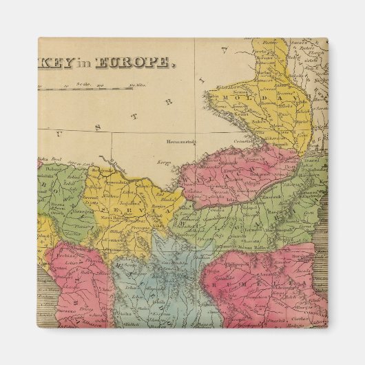 Türkei in Europa 8 Magnet (Vorne)