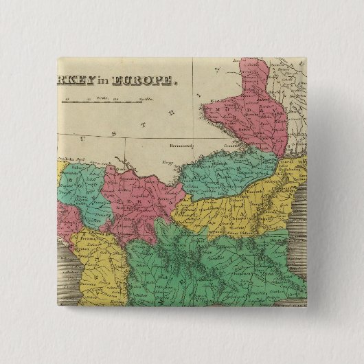 Türkei in Europa Button (Vorderseite)