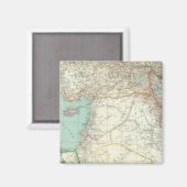 Türkei, Irak, Asien Magnet (Vorderseite/Rückseite)