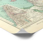 Türkei, Irak, Asien Poster (Ecke)