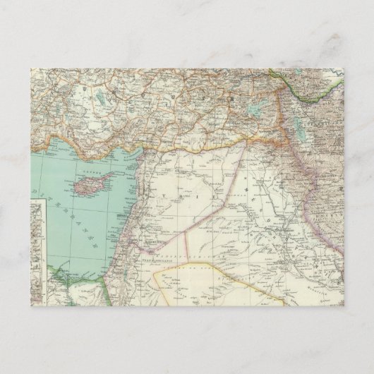 Türkei, Irak, Asien Postkarte (Vorderseite)