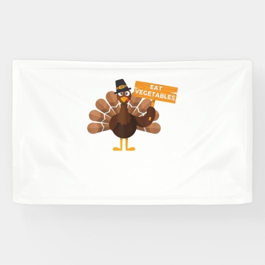 Türkei isst Gemüse - Veganer Erntedank Banner (Horizontal)