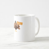 Türkei isst Gemüse - Veganer Erntedank Kaffeetasse (VorderseiteRechts)