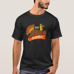 Türkei isst Gumbo Erntedank Seafood Black Freitag T-Shirt