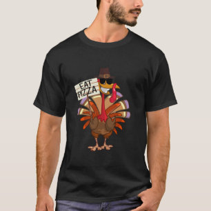 Türkei isst Pizza Kinder Erwachsene Vegane Funny T T-Shirt