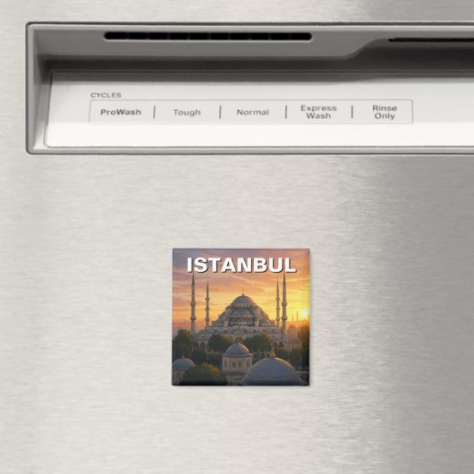 Türkei Istanbul Blaue Moschee Magnet (In Situ (Geschirrspüler))