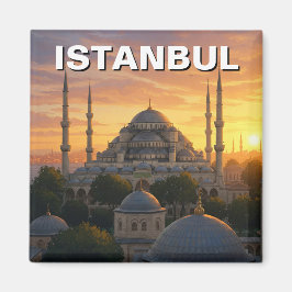 Türkei Istanbul Blaue Moschee Magnet