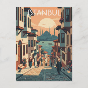 Türkei Istanbul Blaue Moschee Postkarte