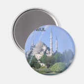 Türkei Istanbul Blue Mosque (St.K. Magnet (Vorderseite/Rückseite)