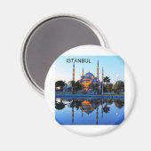 Türkei Istanbul Blue Mosque (St.K. Magnet (Vorderseite/Rückseite)