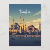Türkei Istanbul Hagia Sophia Blaue Moschee Postkarte (Vorderseite)